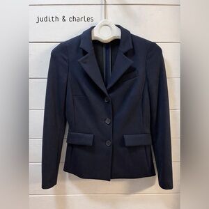 JUDITH & CHARLES Navy Blazer Size 4